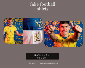 fake Ukraine football shirts 23-24